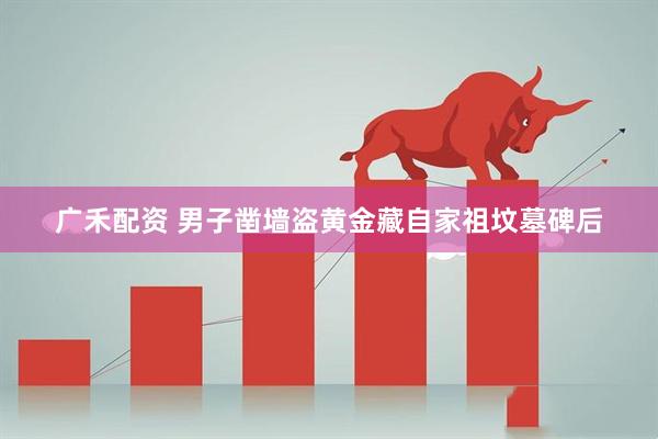 广禾配资 男子凿墙盗黄金藏自家祖坟墓碑后