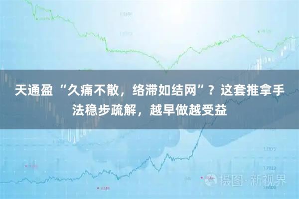 天通盈 “久痛不散，络滞如结网”？这套推拿手法稳步疏解，越早做越受益